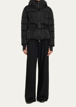 Moncler GrenobleBouquetin Hooded Down Ski Jacket