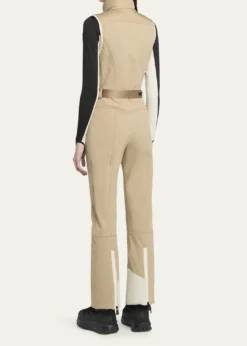 Moncler GrenobleColor-Block Down Ski Suit