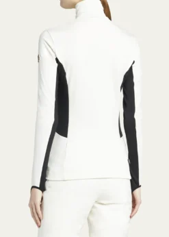 Moncler GrenobleColorblock Quarter-Zip Sweatshirt
