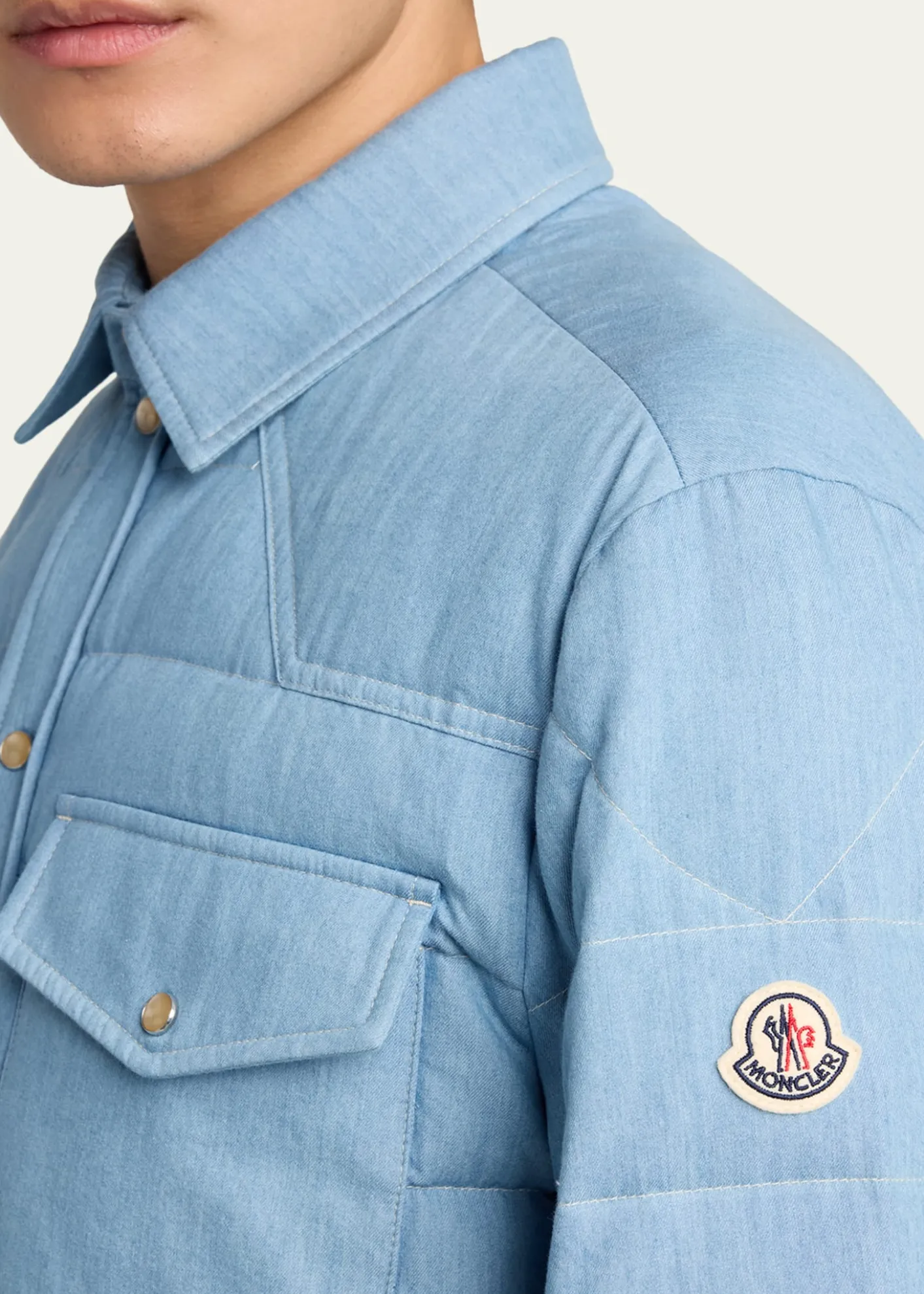 Moncler GrenobleMen's Cotton Down Jacket