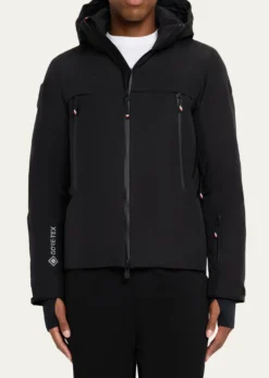 Moncler GrenobleMen's Grenoble Black Balmhorn Down Jacket