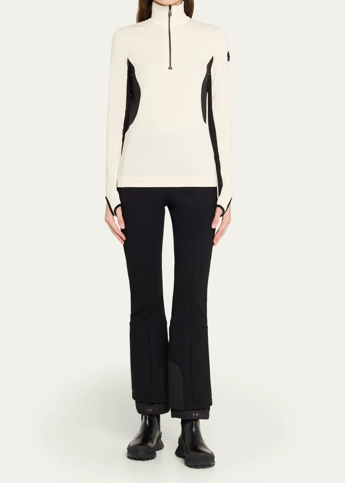 Moncler GrenoblePolartec® Base Layer Zip Turtleneck