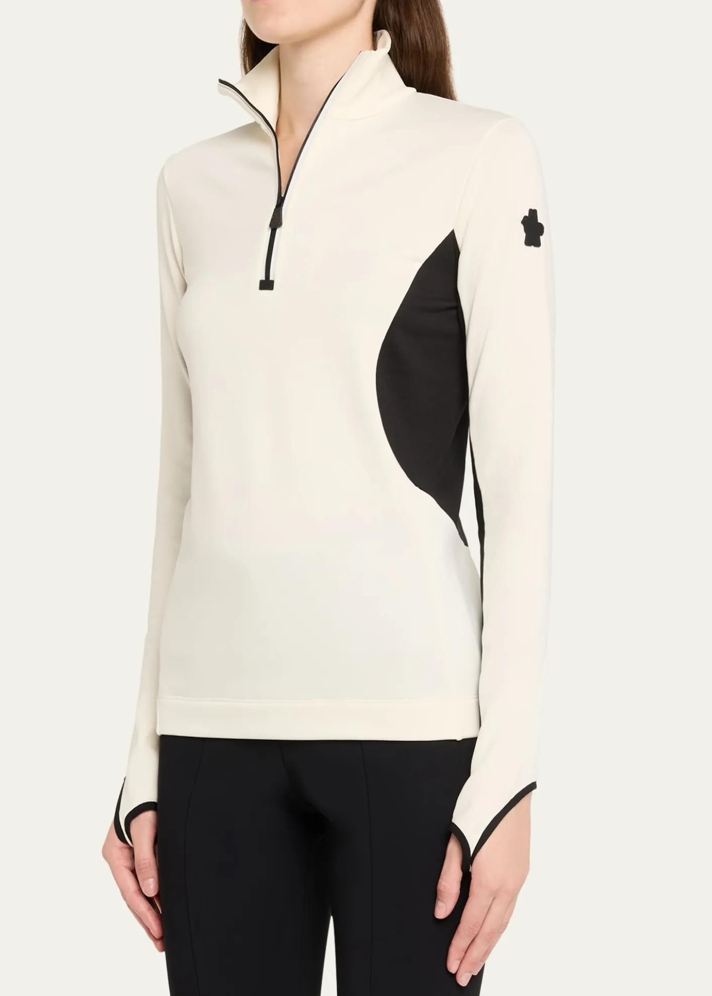 Moncler GrenoblePolartec® Base Layer Zip Turtleneck