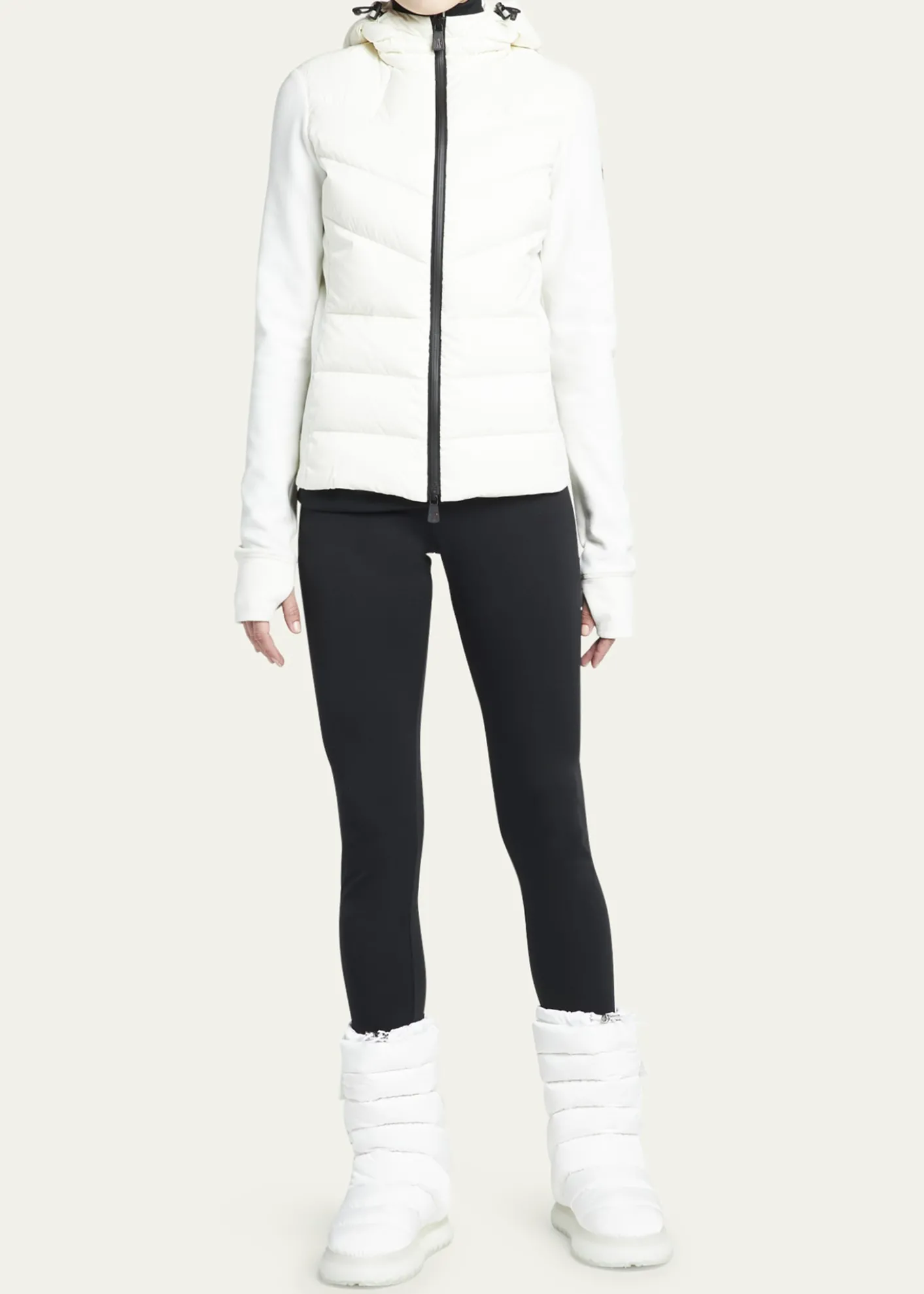 Moncler GrenoblePuffer Zip-Up Cardigan