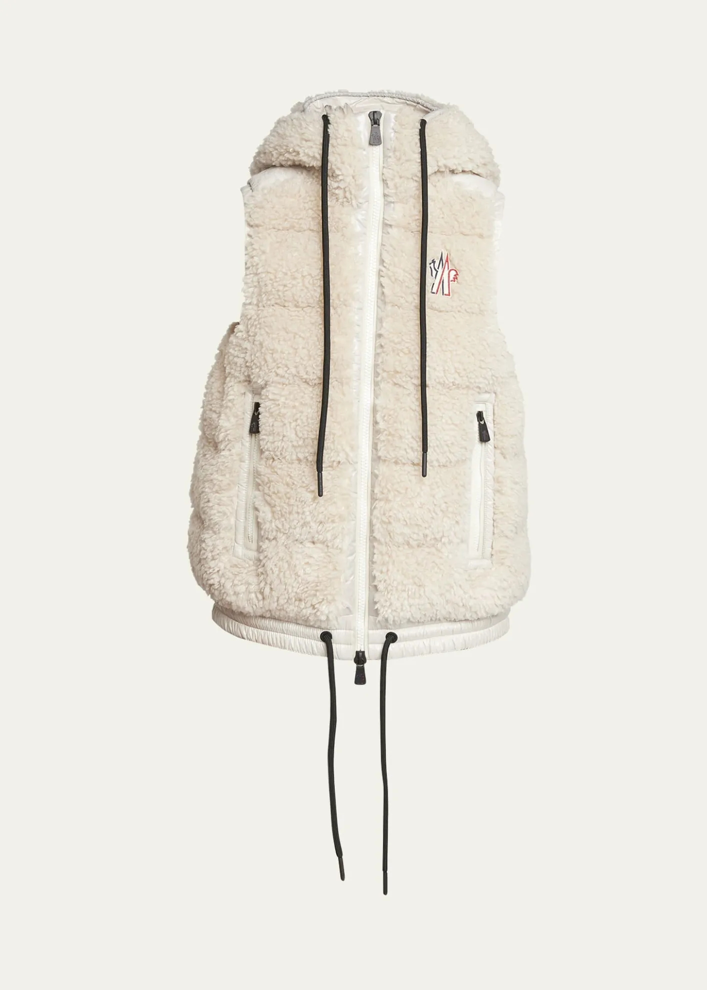 Moncler GrenobleTeddy Fleece Puffer Vest
