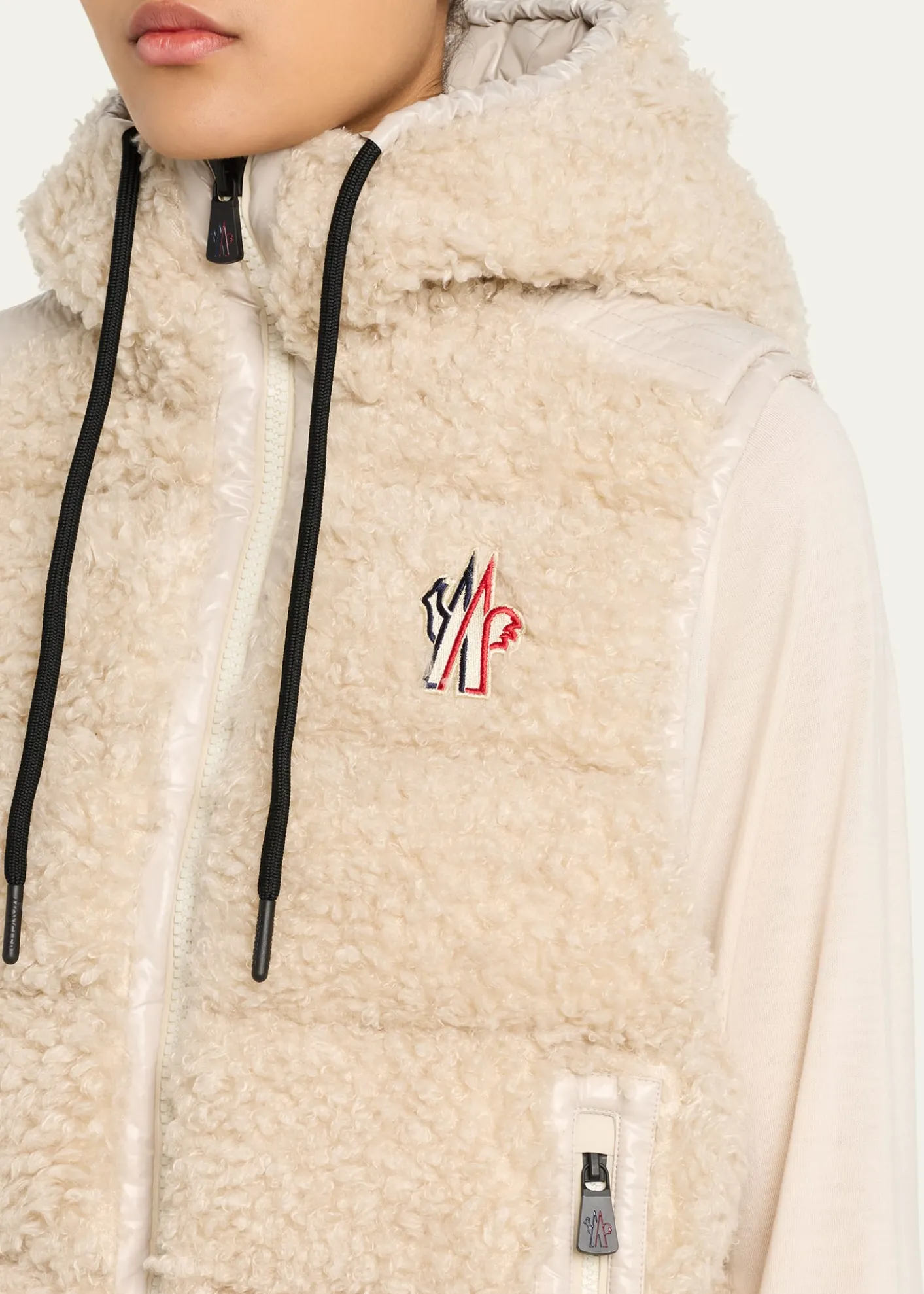 Moncler GrenobleTeddy Padded Vest