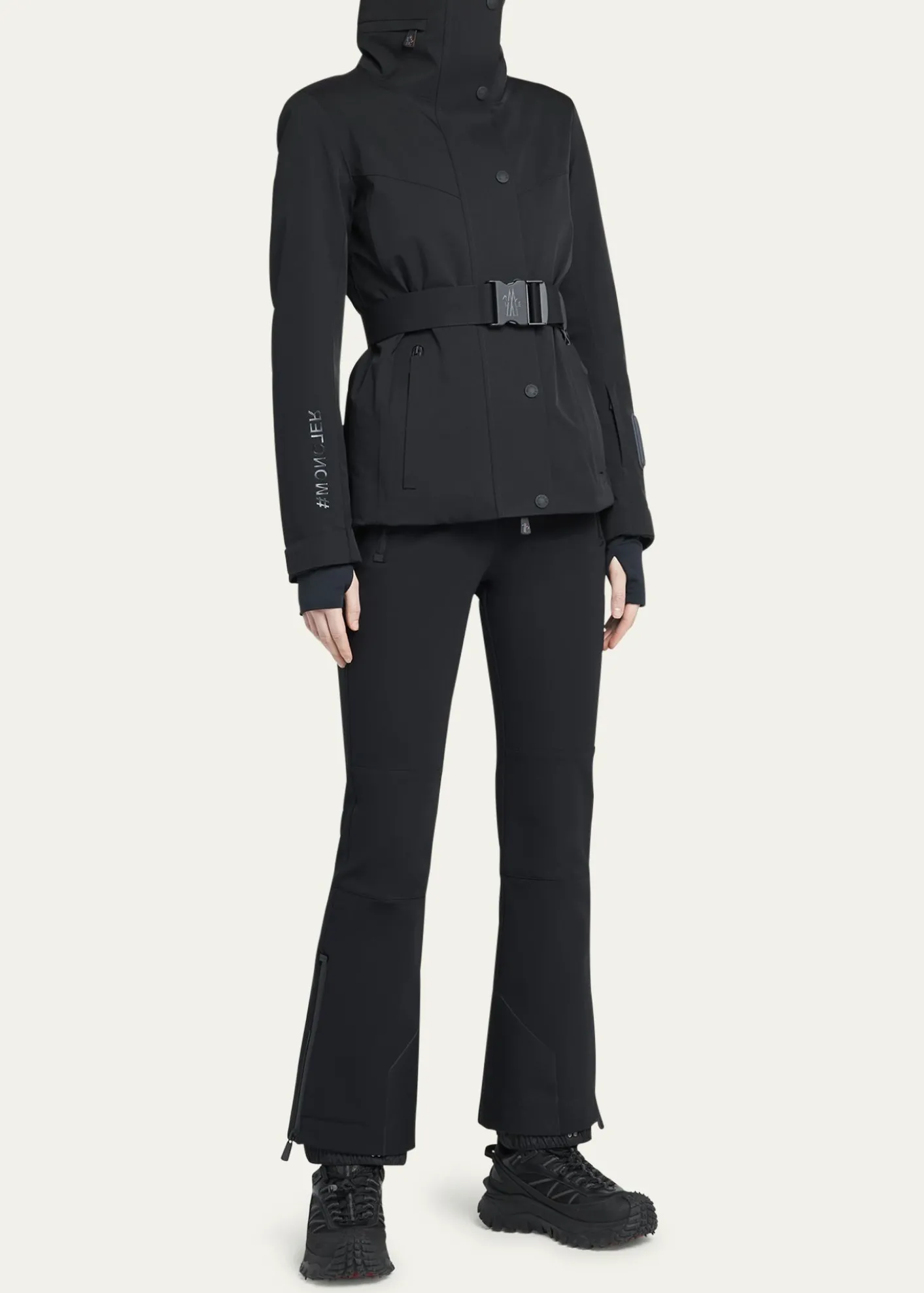 MonclerHainet Belted Snow Jacket