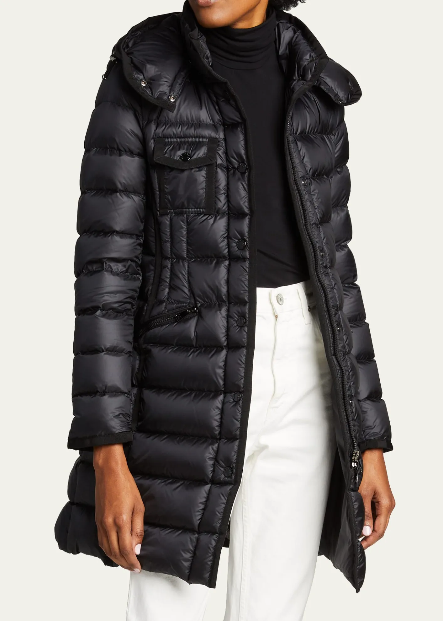 MonclerHermine Hooded Puffer Jacket