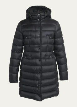 MonclerHirma Hooded Long Down Jacket