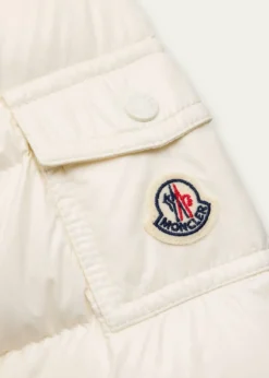 MonclerKids Bady Faux Fur Quilted Jacket, Size 4-6