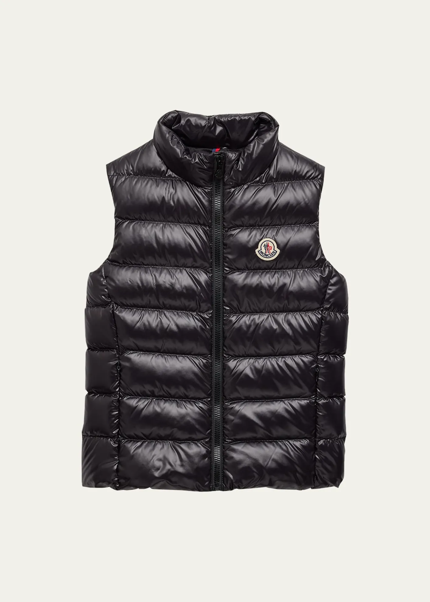 MonclerKid's Ghany Quilted Puffer Down Vest, Size 4-6