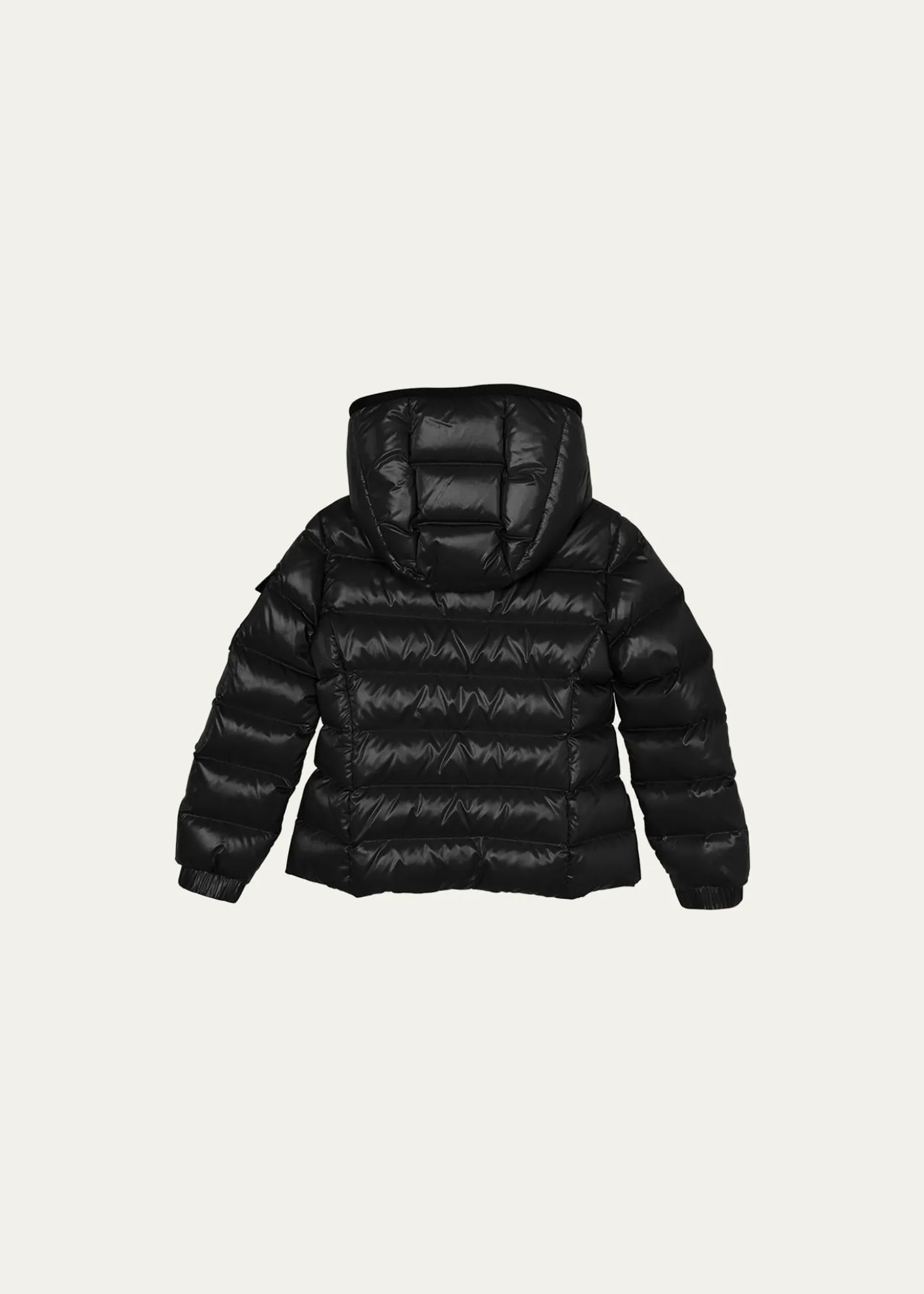 MonclerKid's Bady Quilted Logo Jacket, Size 4-6