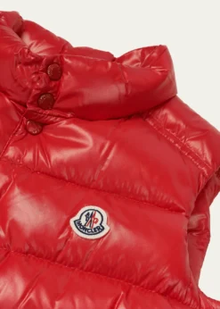 MonclerKid's Tib Logo Quilted Vest, Size 8-14