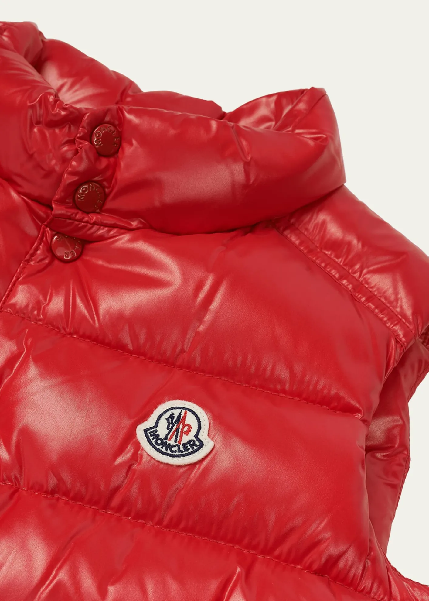 MonclerKid's Tib Logo Quilted Vest, Size 8-14
