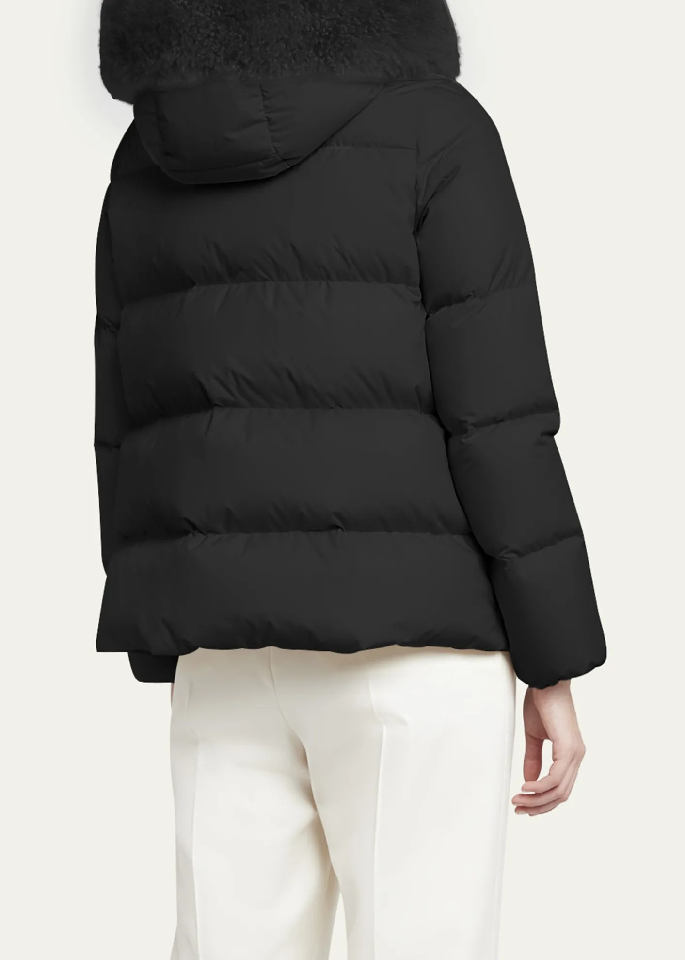 MonclerLaiche Short Puffer Parka Jacket