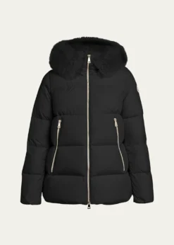 MonclerLaiche Short Puffer Parka Jacket
