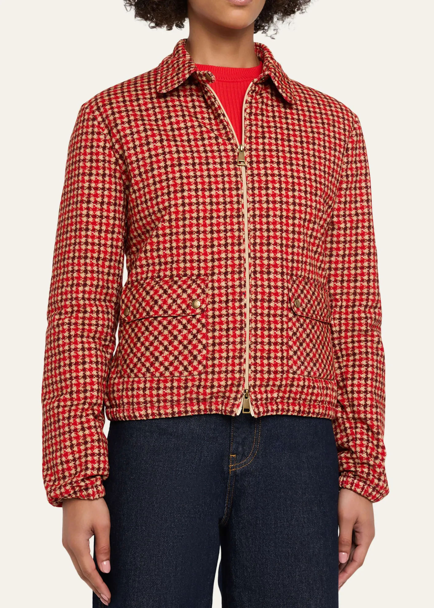 MonclerLanset Packable Short Down Shirt Jacket