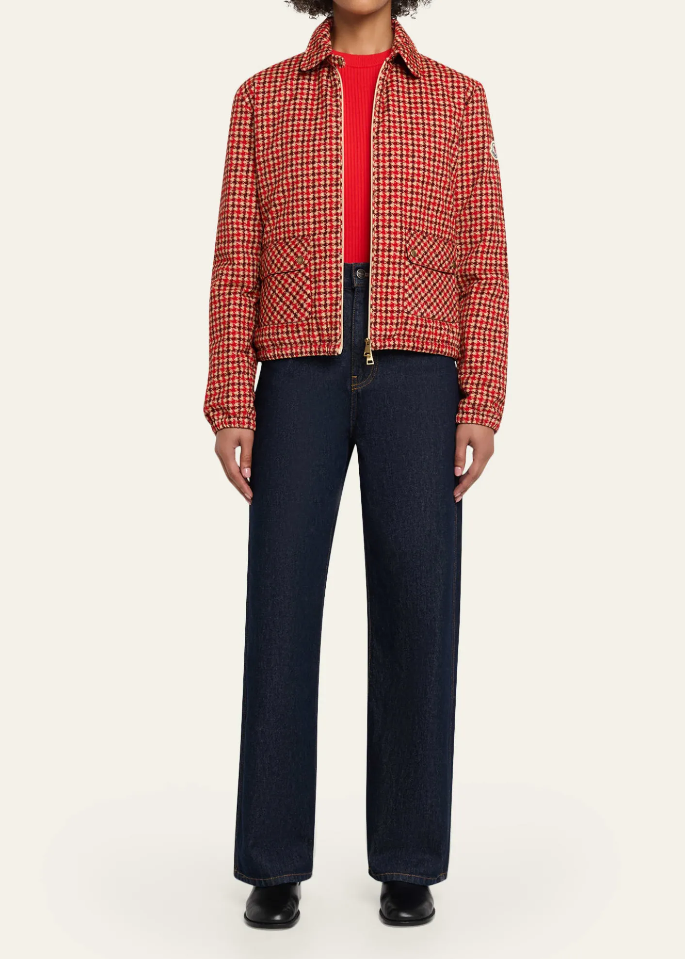 MonclerLanset Packable Short Down Shirt Jacket