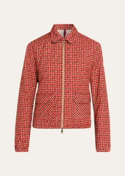 MonclerLanset Packable Short Down Shirt Jacket