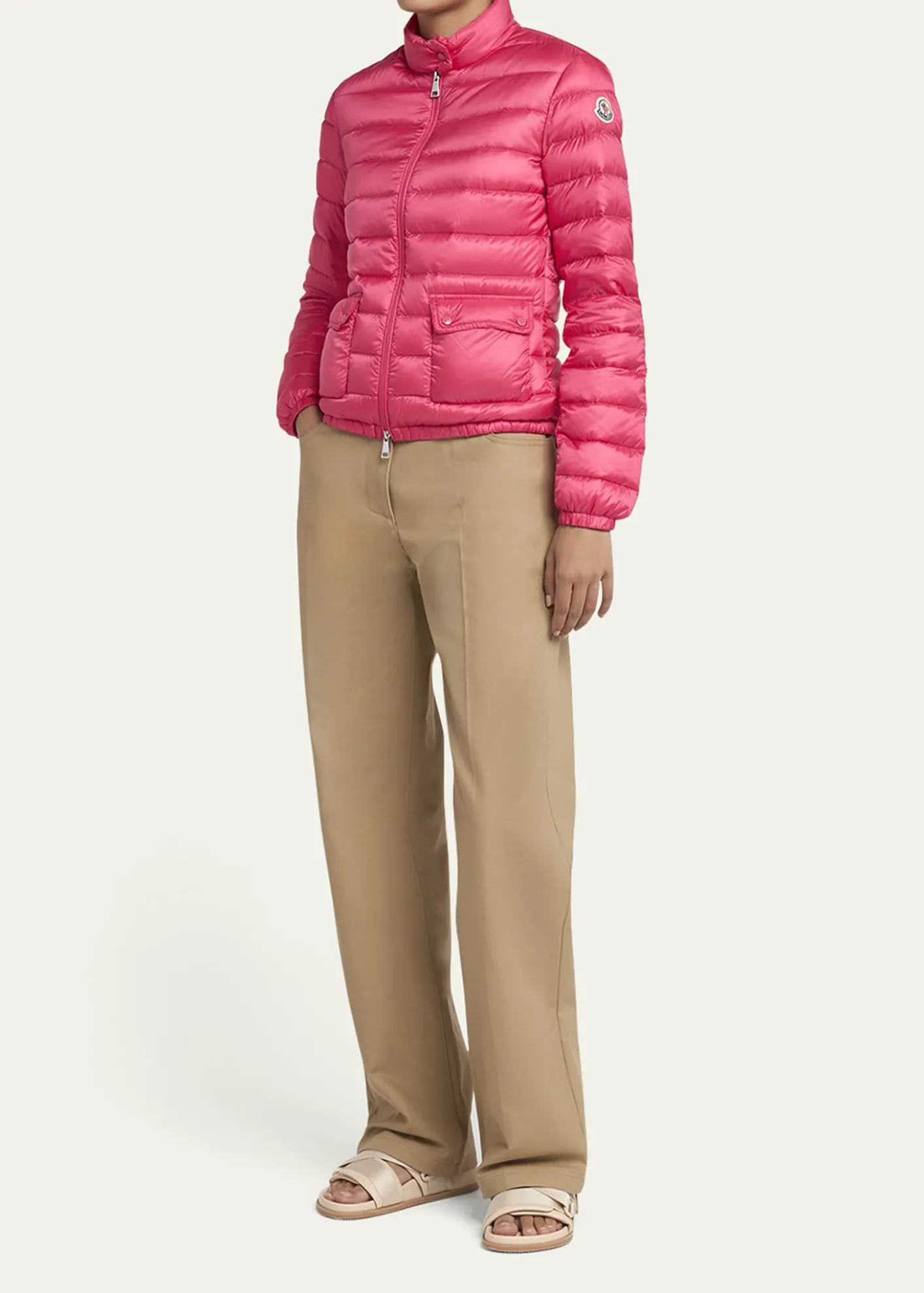 MonclerLans Short Down Jacket