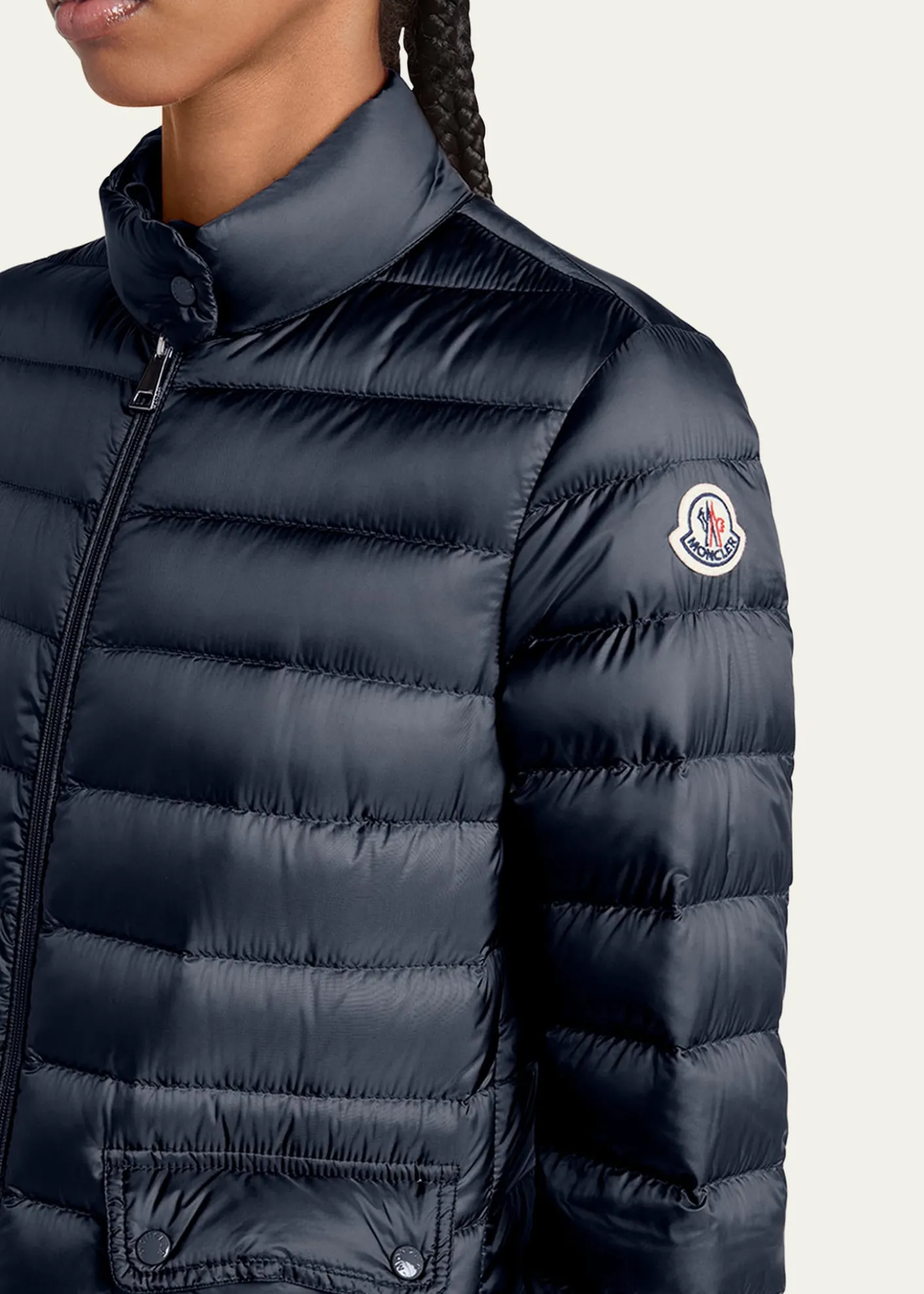 MonclerLans Short Down Jacket
