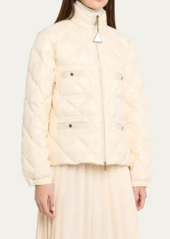 MonclerLavaret Quilted Short Down Jacket