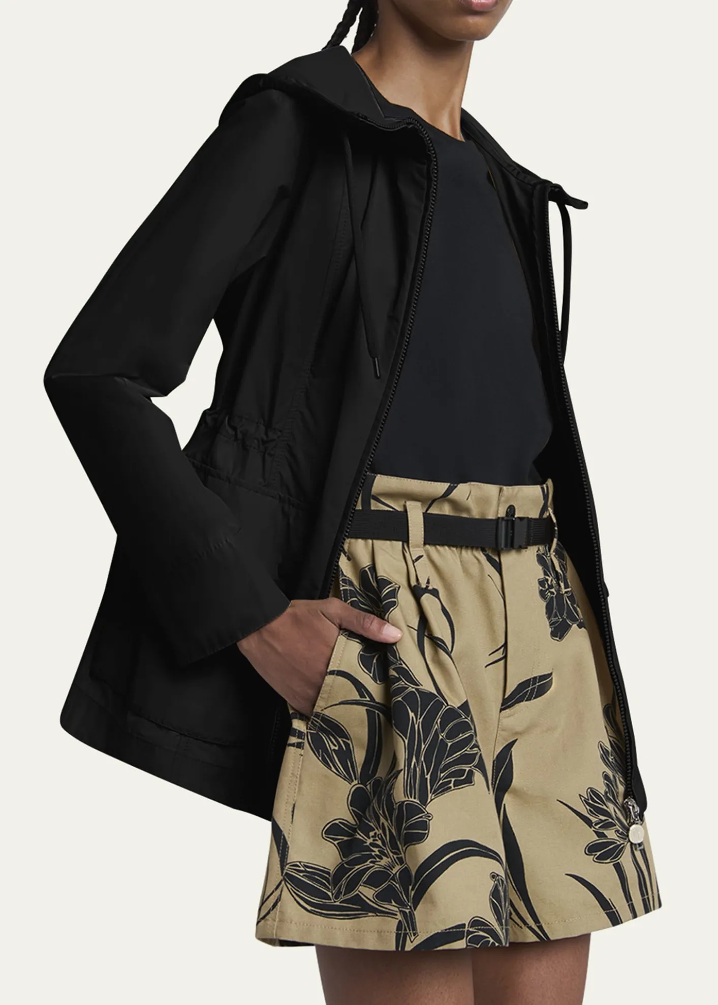 MonclerLeandro Short Hooded Parka