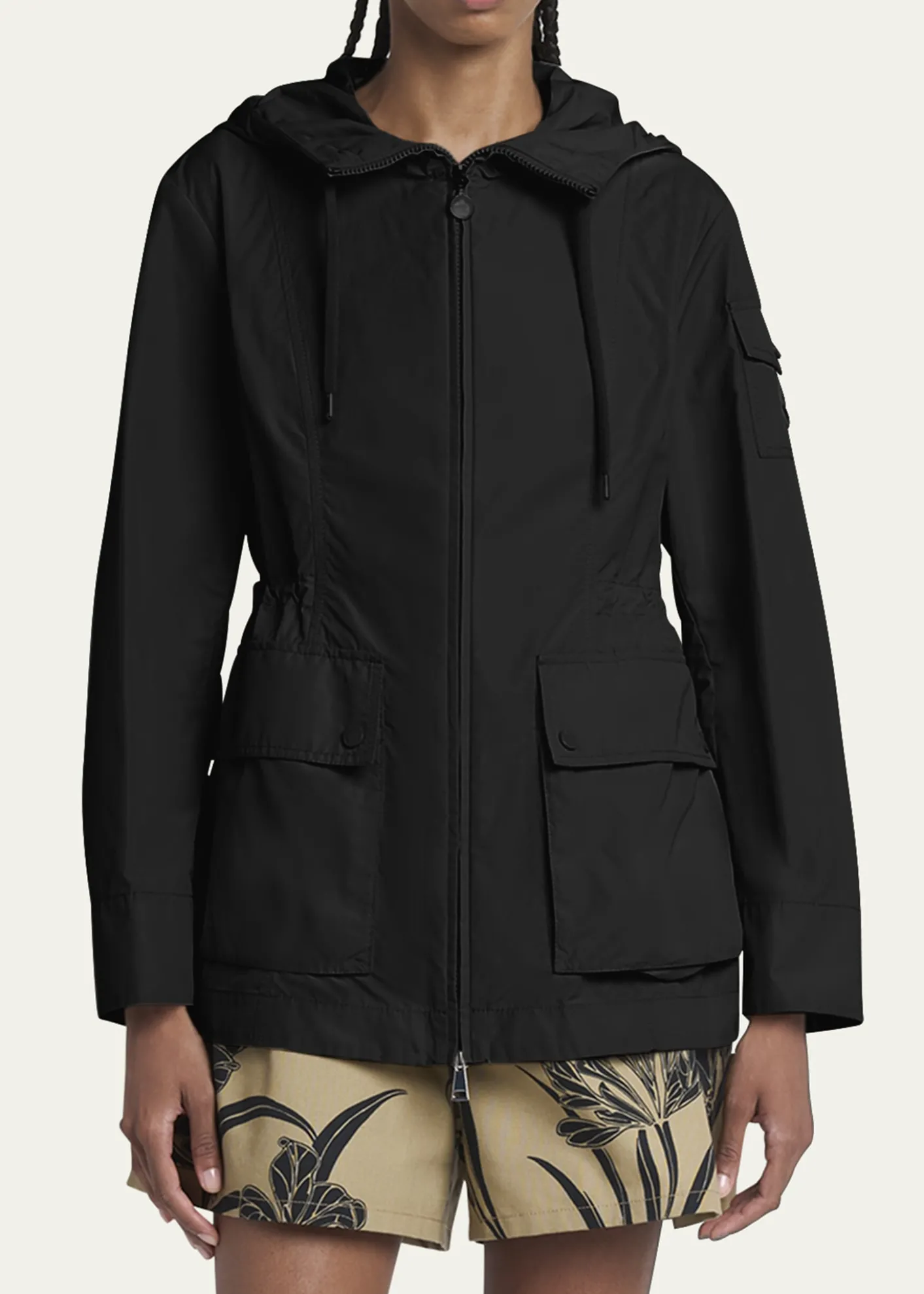 MonclerLeandro Short Hooded Parka