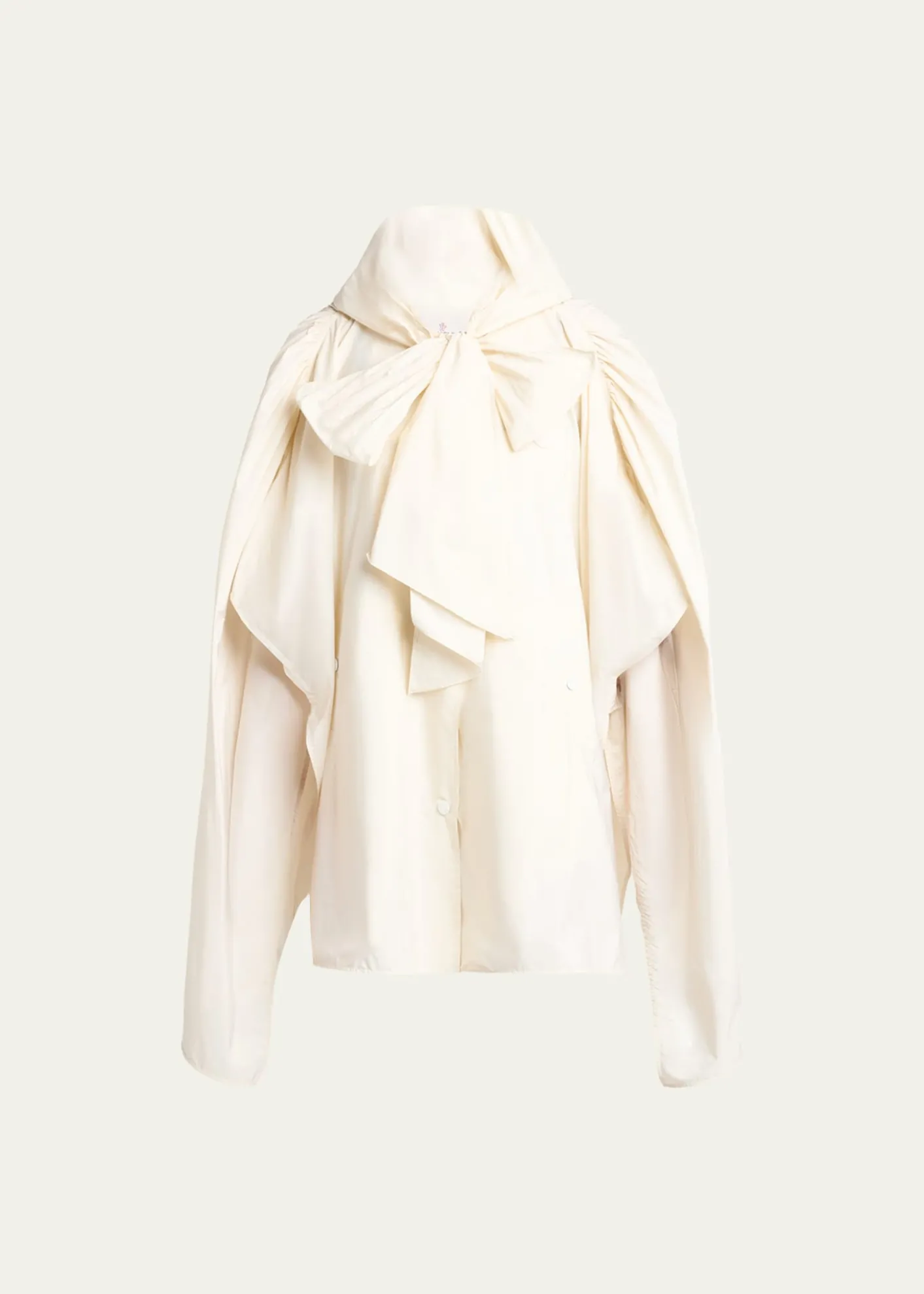 MonclerLightweight Taffeta Cape