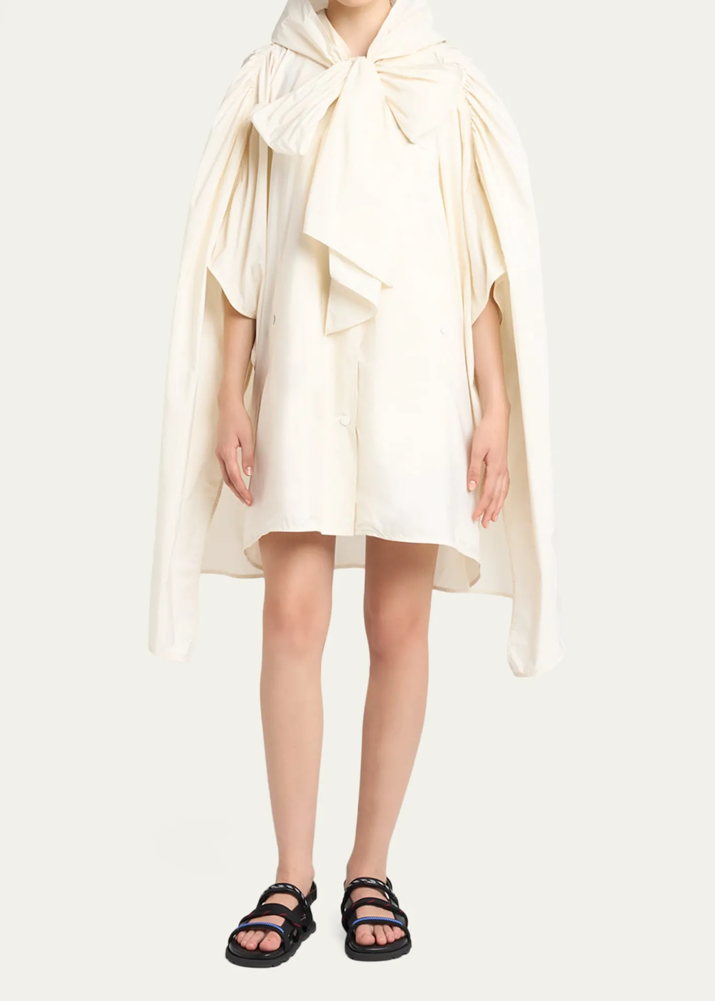 MonclerLightweight Taffeta Cape