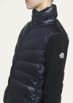 MonclerLightweight Wool Puffer Cardigan