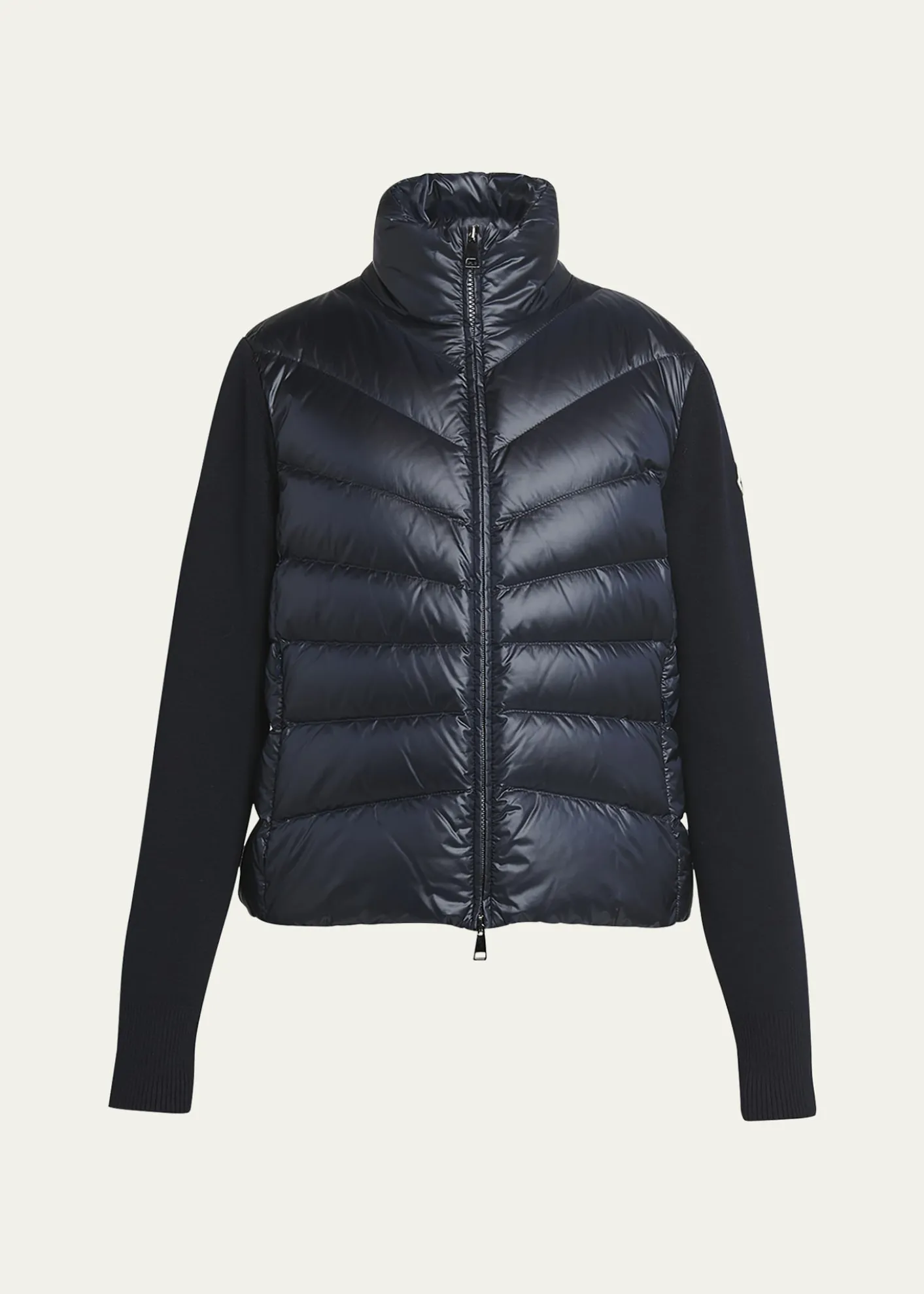 MonclerLightweight Wool Puffer Cardigan
