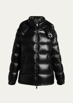 MonclerMaire Hooded Short Down Jacket