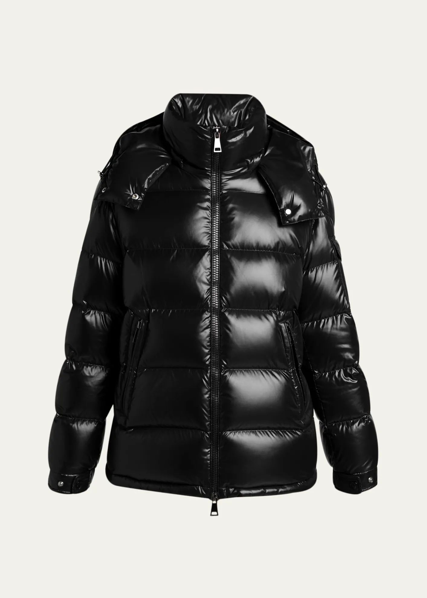 MonclerMaire Hooded Short Down Jacket