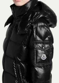 MonclerMaire Hooded Short Down Jacket