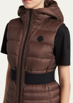 MonclerMelia Hooded Down Vest