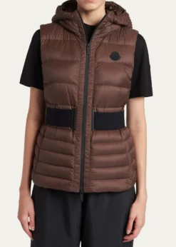 MonclerMelia Hooded Down Vest