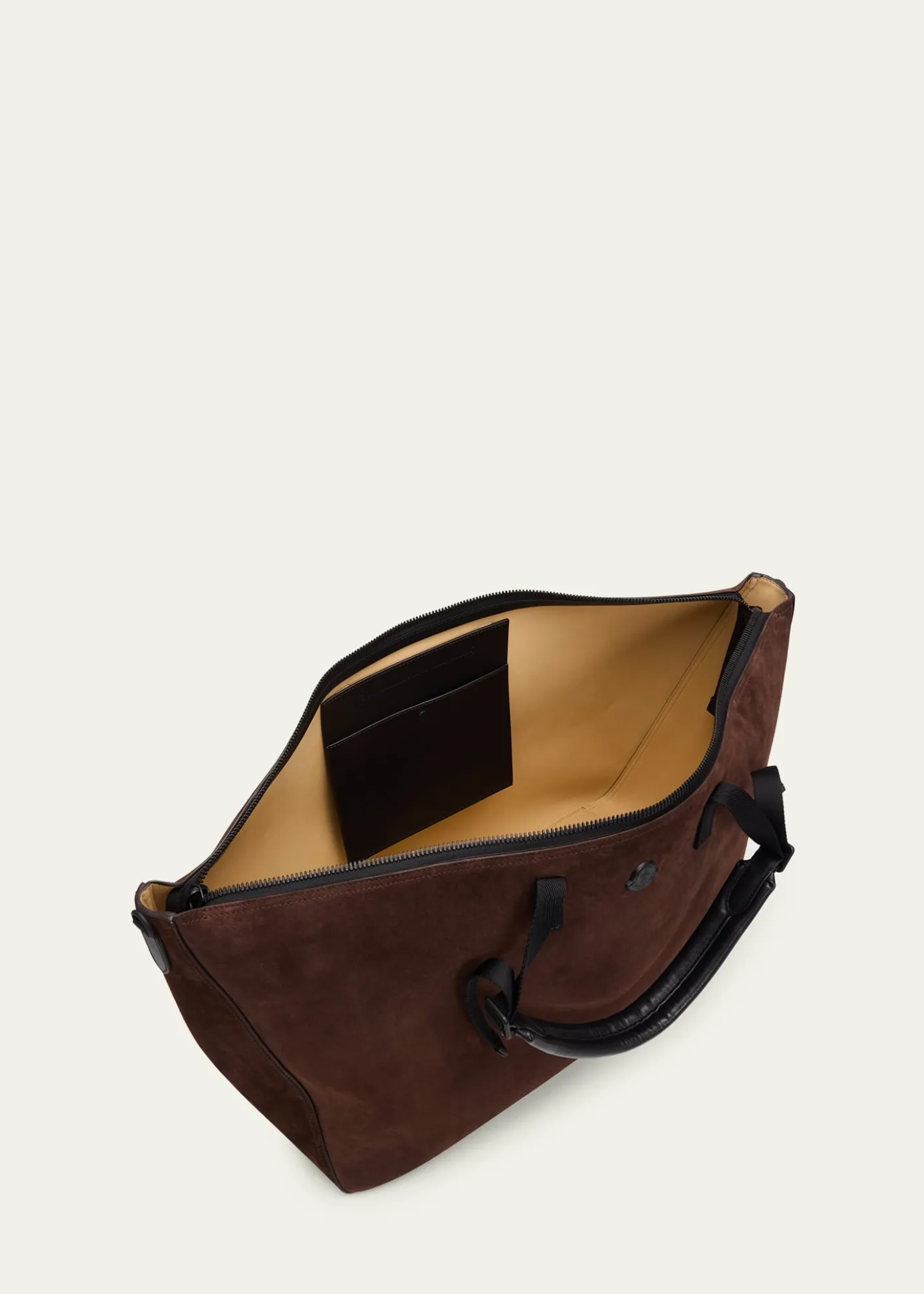 MonclerMen's Carlo Suede Leather-Trim Weekender Duffel Bag