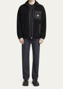 MonclerMen's Check Logo Graphic T-Shirt