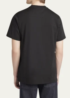 MonclerMen's Check Logo Graphic T-Shirt