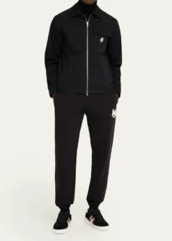 MonclerMen's Cotton-Blend Gabardine Shirt Jacket