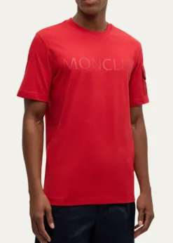 MonclerMen's Laminated Logo T-Shirt