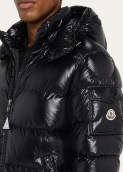 MonclerMen's Maya Hooded Short Down Puffer Jacket