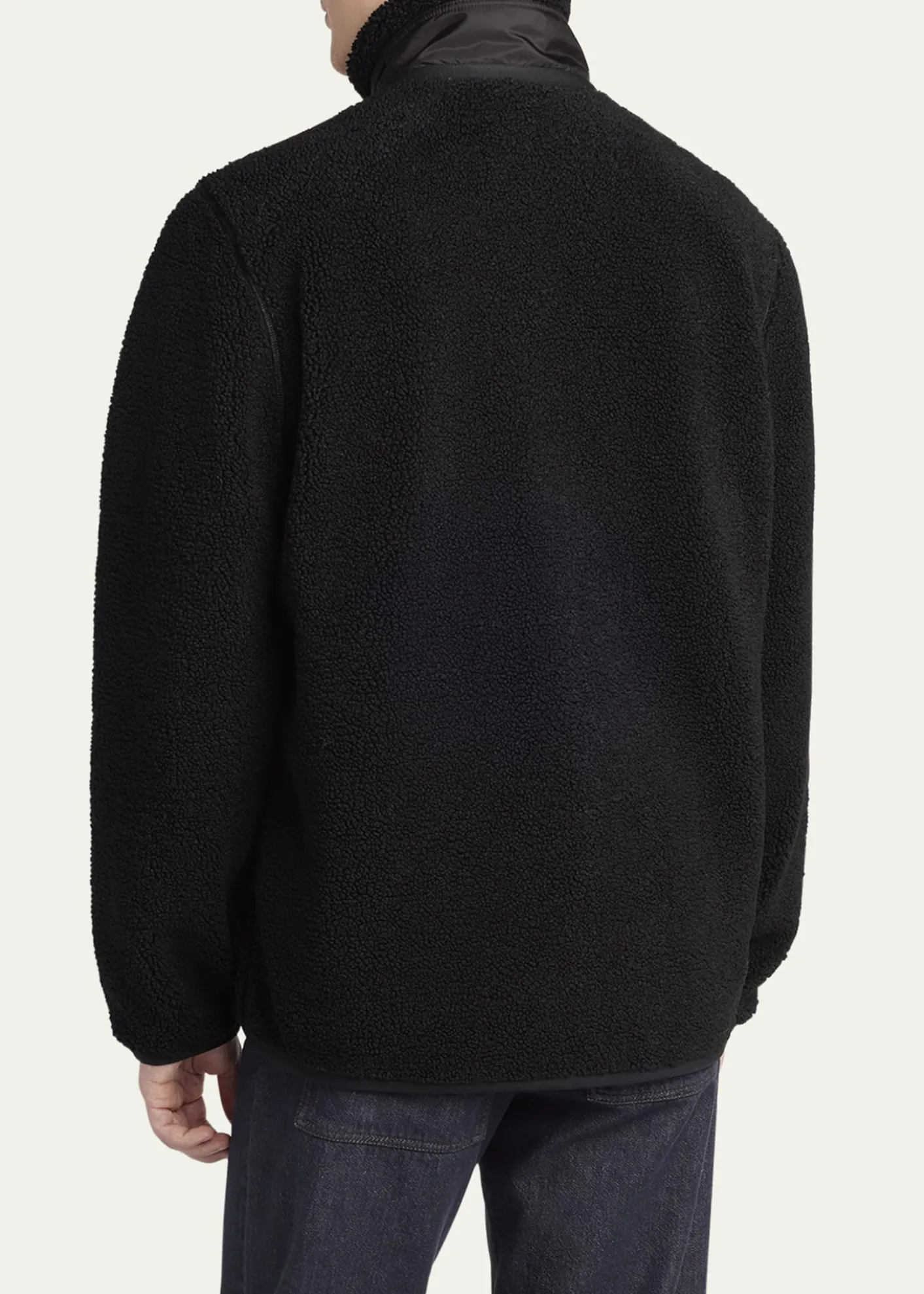 MonclerMen's Teddy Boucle Full-Zip Jacket