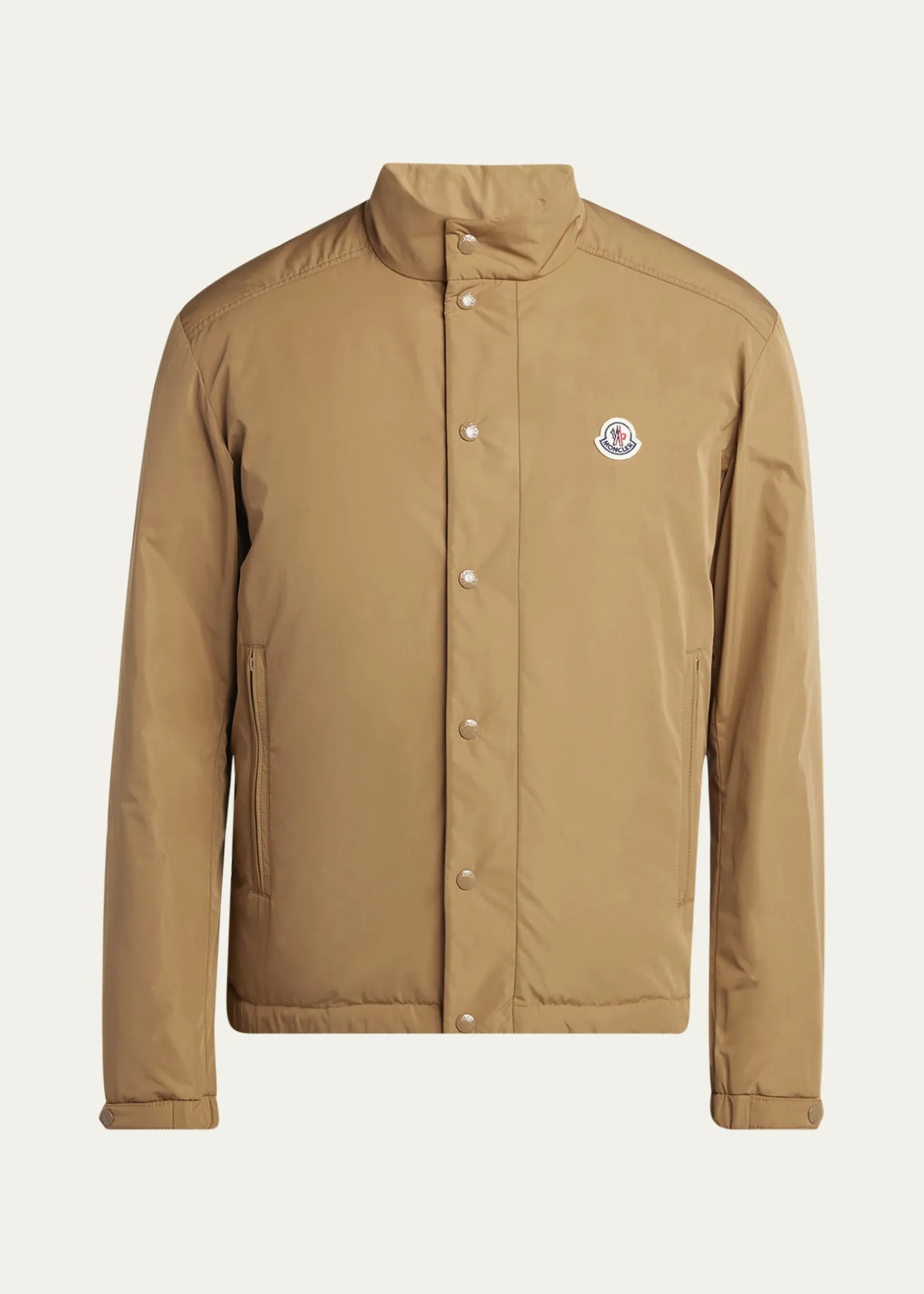 MonclerMen's Archivio Tan Micro Soft Light Padded Epin Jacket