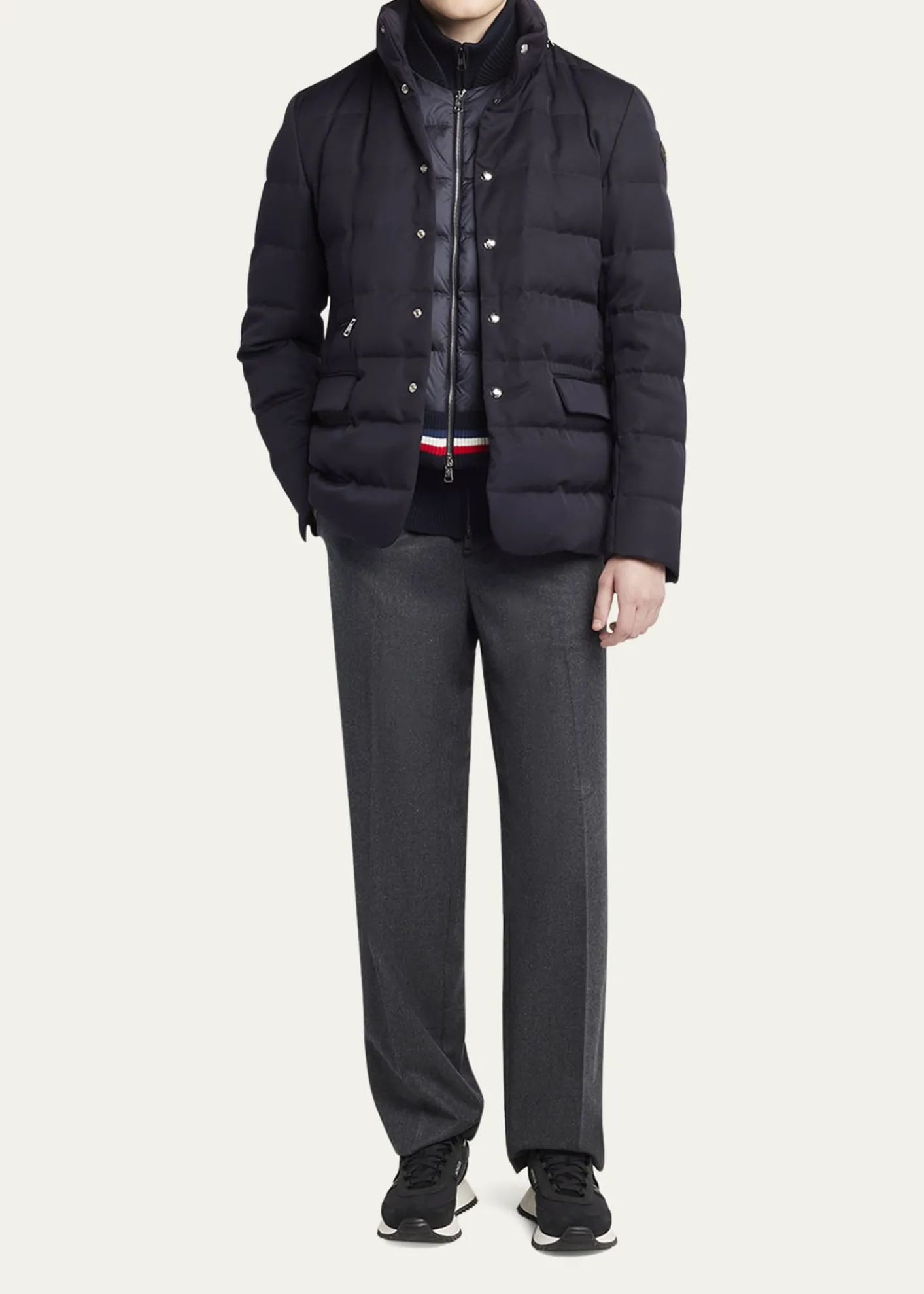 MonclerMen's Bess Down Blazer Jacket