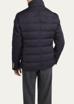 MonclerMen's Bess Down Blazer Jacket