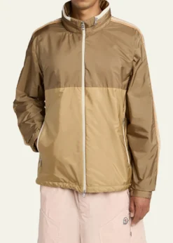 MonclerMen's Bicolor Nylon Full-Zip Jacket