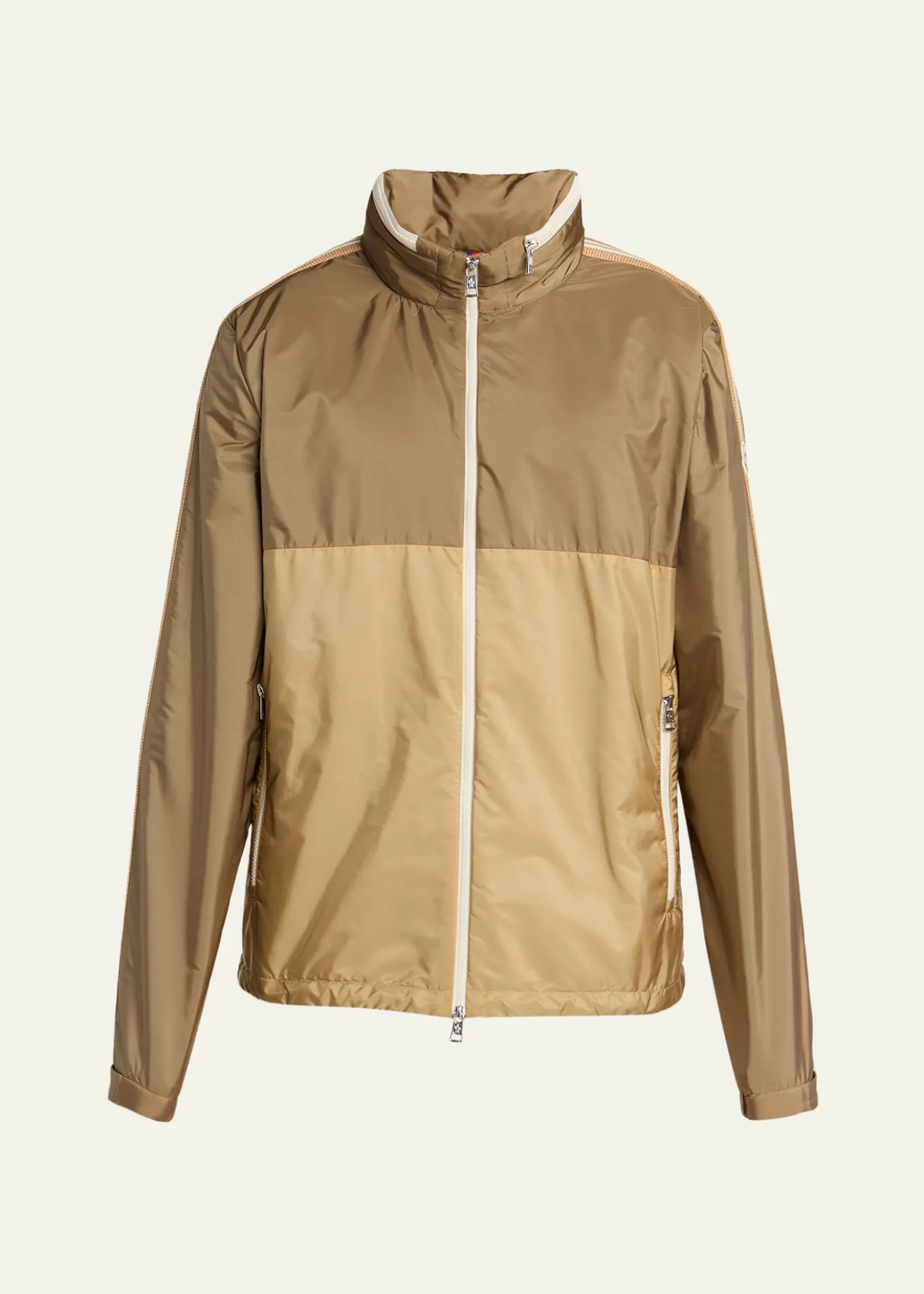 MonclerMen's Bicolor Nylon Full-Zip Jacket