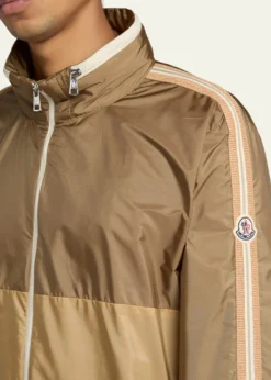 MonclerMen's Bicolor Nylon Full-Zip Jacket